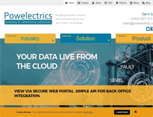 Tablet Screenshot of powelectrics.co.uk